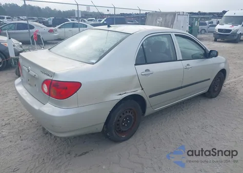 2004 Toyota Corolla Ce из США, поврежденный, VIN JTDBR32EX42043375